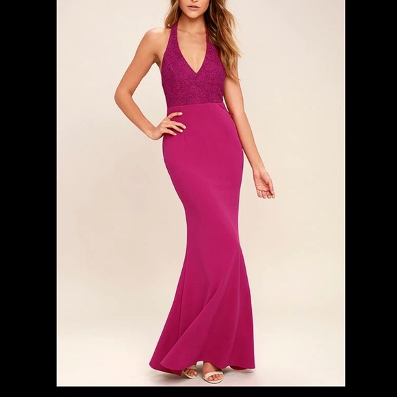 Lulus Dresses & Skirts - LULU’S Halter Maxi Dress